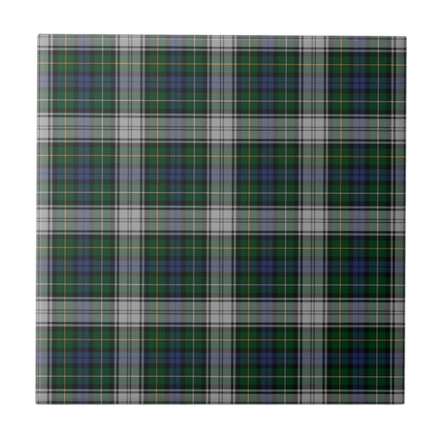 Campbell Dress Klan Hunting Tartan Play Mönster Kakelplatta (Framsidan)