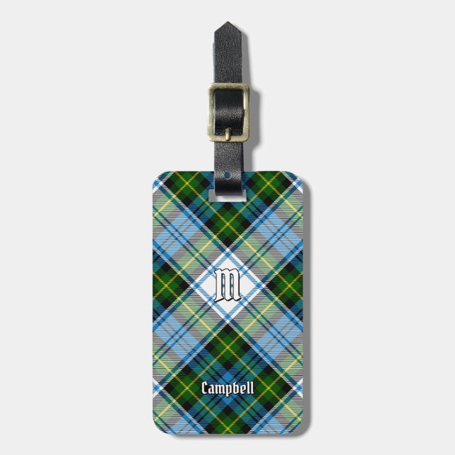 Campbell Dress Tartan Bagagebricka (Vertikal Framsida)