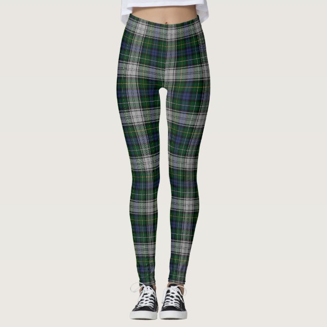 Campbell Dress Tartan Plaid Small Leggings (Framsida)