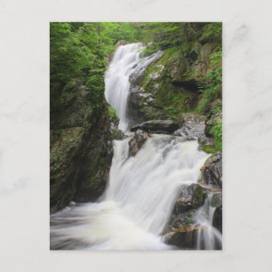 Campbell Falls Berkshires Waterfall Vykort