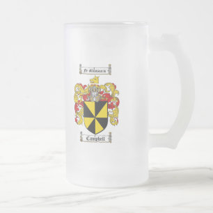 CAMPBELL FAMILJVAPENSKÖLD - CAMPBELL VAPENSKÖLD FROSTAT ÖLGLAS