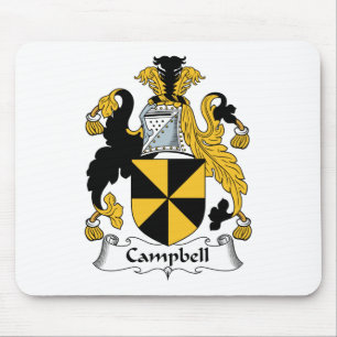 Campbell familjvapensköld musmatta