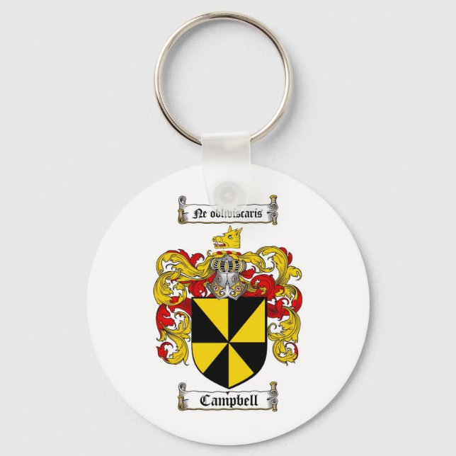 CAMPBELL FAMILY CREST - CAMPBELL JACKAR ARM NYCKELRING (Framsida)