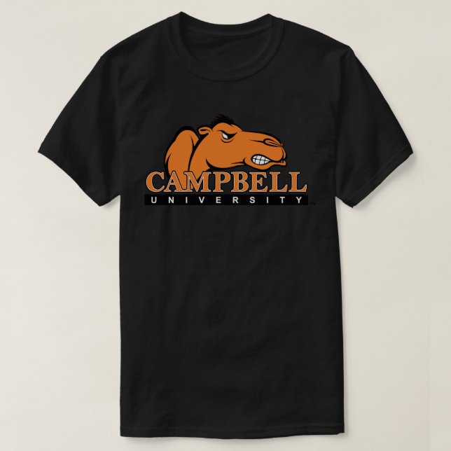 Campbell Fighting Camels and Lady Camels Classic T T Shirt (Design framsida)