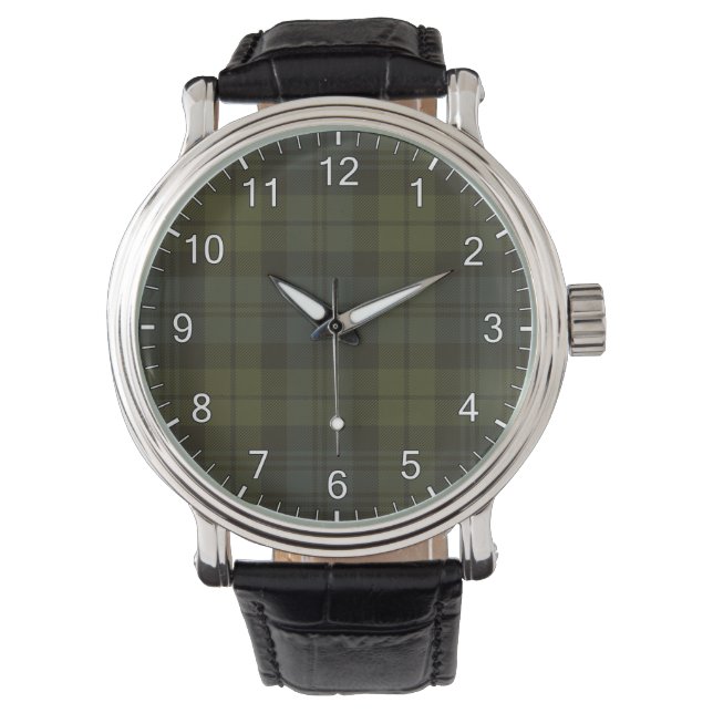 Campbell Klan Tartan Armbandsur (Framsida)