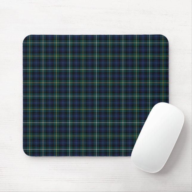 Campbell Klan Tartan Navy Blue Play Musmatta (Med mus)
