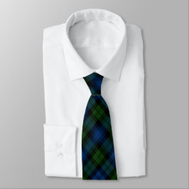 Campbell Klan Tartan Tie Slips