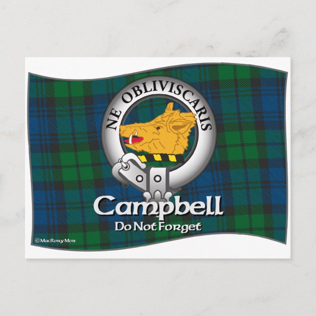 Campbell Klan Vykort (Framsida)