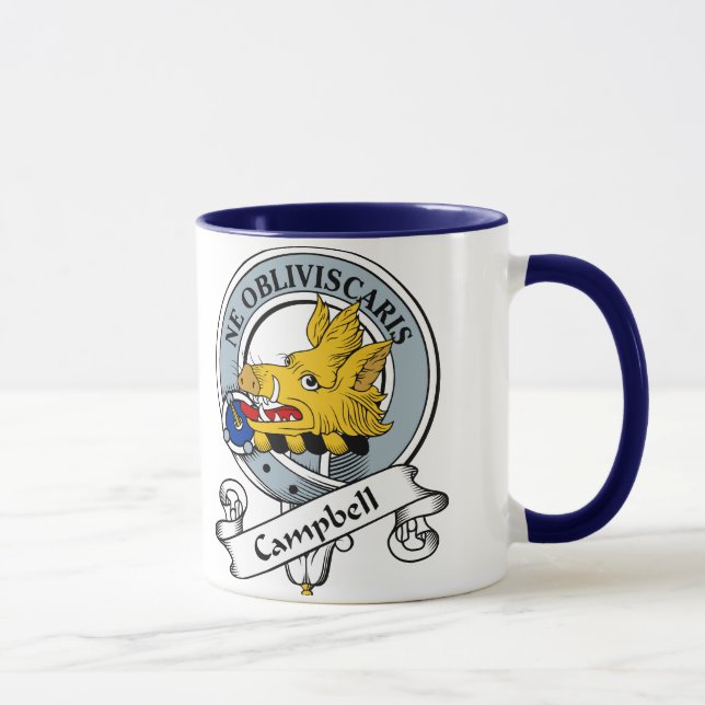 Campbell klanemblem mugg (Höger)