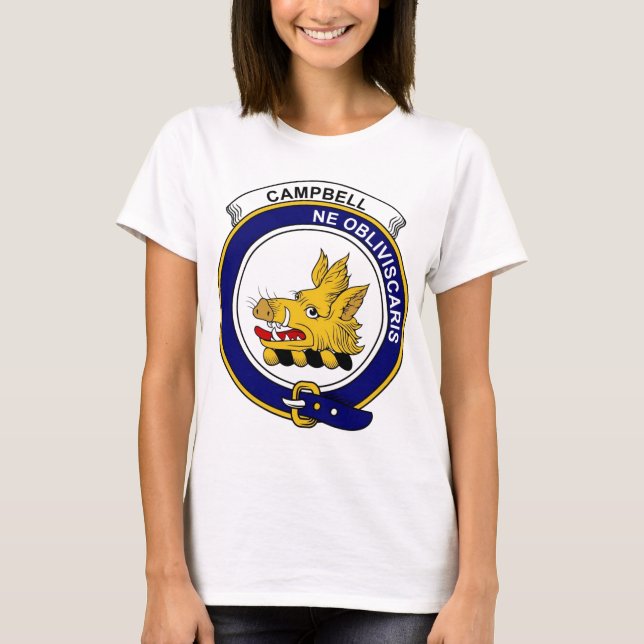 Campbell klanemblem t-shirt (Framsida)
