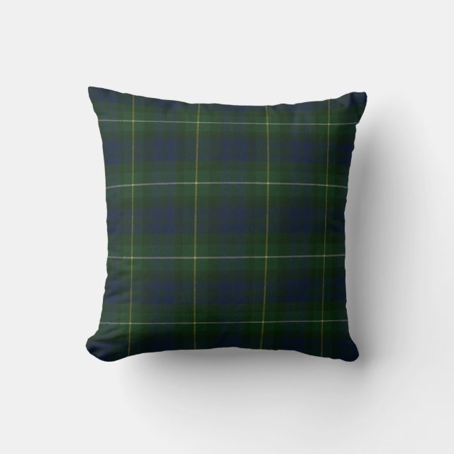 Campbell Louden Modern Original Scottish Tartan Kudde (Framsida)