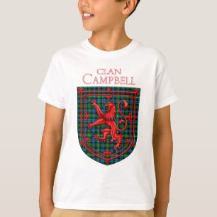 Campbell of Argyll Tartan Scottish Play T Shirt