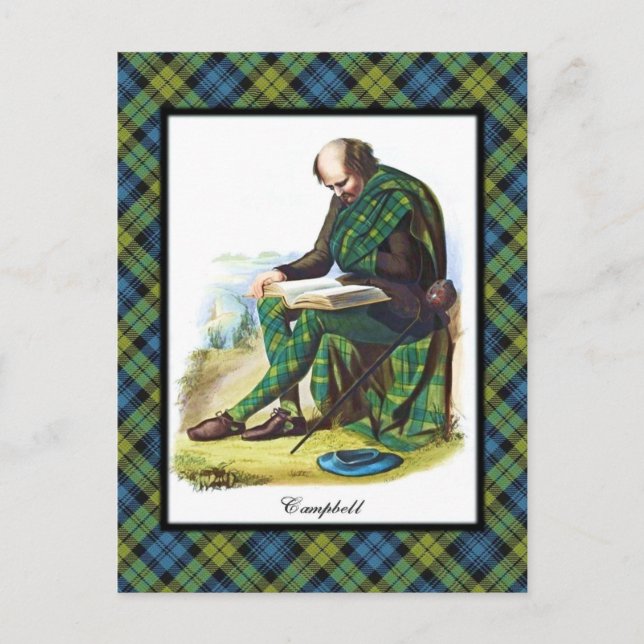 Campbell Scottish Dreams Postcard Vykort (Framsida)