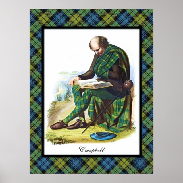 Campbell Scottish Dreams Poster (Framsidan)