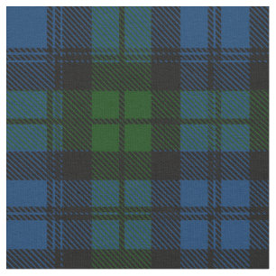 Campbell Scottish Klan Tartan Larger Tile Tyg