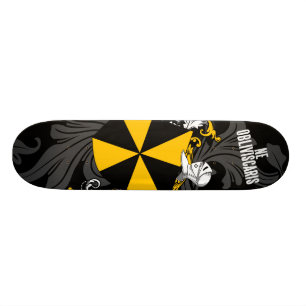 Campbell Skateboarddäck Mini Skateboard Bräda 18,7 Cm