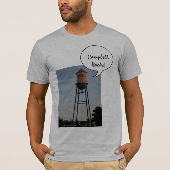 Campbell Sten!Skjorta T-shirt (Framsida)