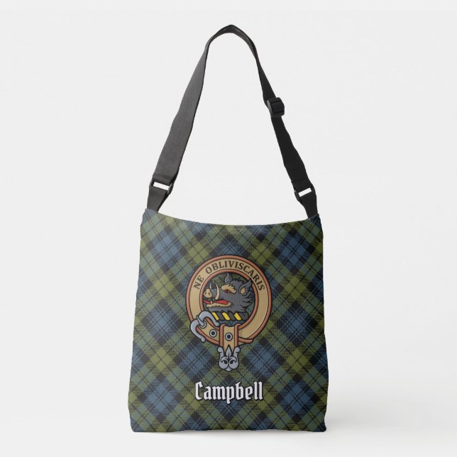 Campbell Tartan Axelväska (Framsida)