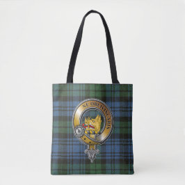 Campbell Tartan & Badge Tygkasse