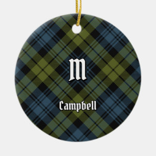 Campbell Tartan Julgransprydnad Keramik