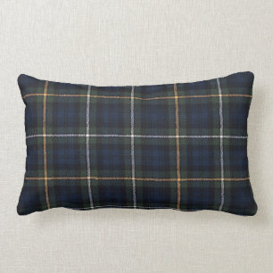 Campbell Tartan Lumbar Pillow 13 x 21 tum Lumbarkudde