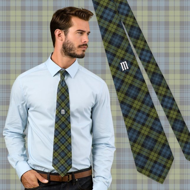 Campbell Tartan Neck Tie Slips (Skapare uppladdad)