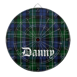 Campbell Tartan Play Anpassningsbar Dart Board Darttavla