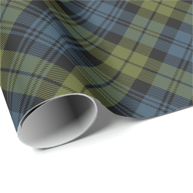 Campbell Tartan Wrapping Papper Presentpapper (Rullad Hörn)