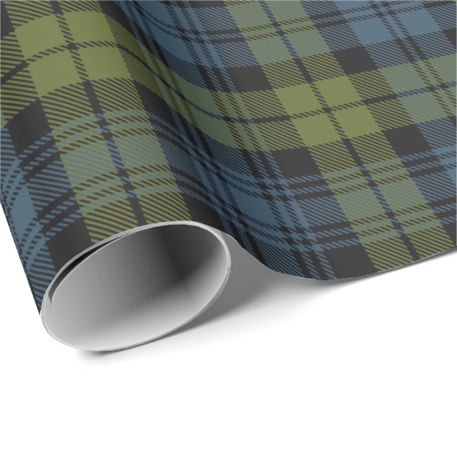 Campbell Tartan Wrapping Papper Presentpapper (Rullad Hörn)