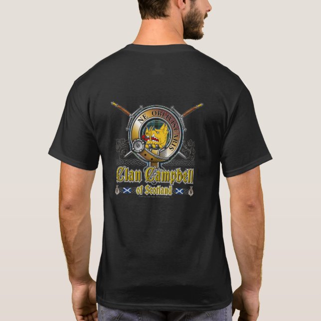 Campbell Vapensköld Badge T Shirt (Baksida)