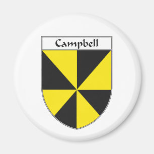 Campbell vapensköld-/familjvapensköld magnet