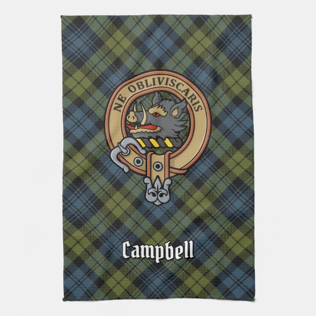 Campbell Vapensköld Kitchen Towel Kökshandduk (Vertikal)