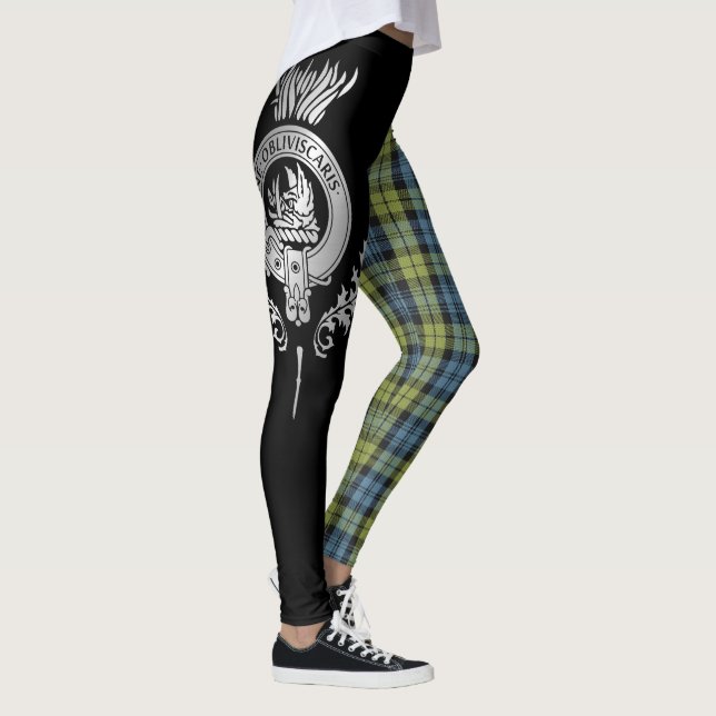 Campbell Vapensköld & Tartan Leggings (Höger)