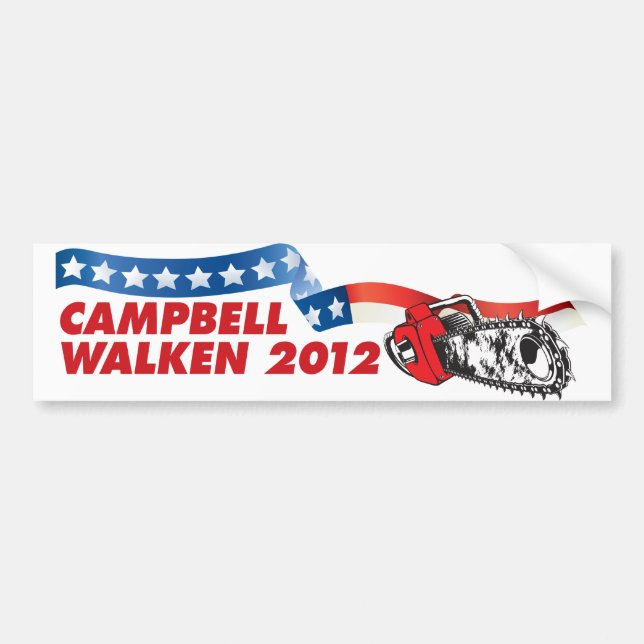 Campbell/Walken 2012 Bildekal (Framsidan)
