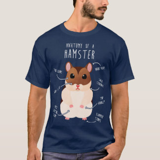 Campbells Dwarf Hamster Anatomy T Shirt