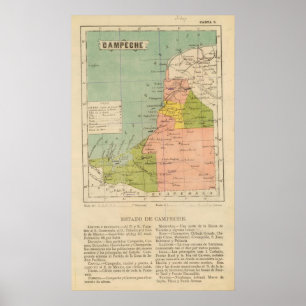 Campeche Mexico Poster