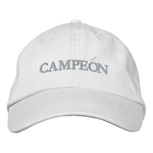 CAMPEON EMBROIDERED BASEBALL CAP BRODERAD KEPS