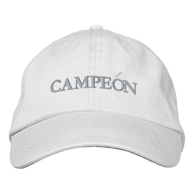 CAMPEON EMBROIDERED BASEBALL CAP BRODERAD KEPS (Framsida)
