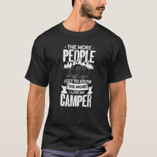 Camper Caravan Camping T Shirt