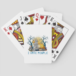 Camper Gift Hyrning i Halloween-födelsedagen Casinokort