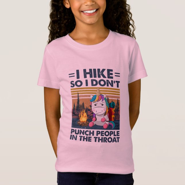 Camper Gift | Jag ber så att jag inte föder dagen T Shirt (Framsida)
