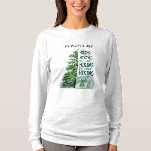 Camper Gift Min Perfekt-dag som börjar på födels T Shirt