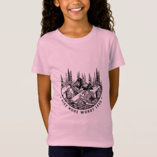 Camper Gift Öka bekymret mindre födelsedag T Shirt