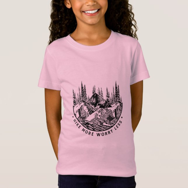 Camper Gift | Öka bekymret mindre födelsedag T Shirt (Framsida)