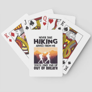 Camper Gift   Ta aldrig läkarråd från mig Casinokort