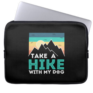 Camper Gift Ta en paus med min Hund födelsedag Laptop Fodral