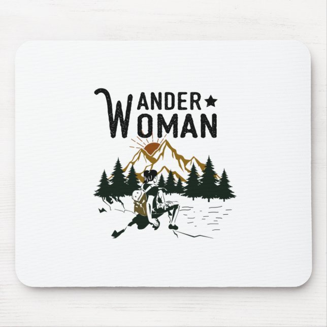 Camper Gift | Wander Woman Birthday Musmatta (Framsidan)