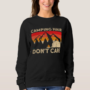 Camper Girl Mamma Grandma Tält Camping Hair Dont C T Shirt