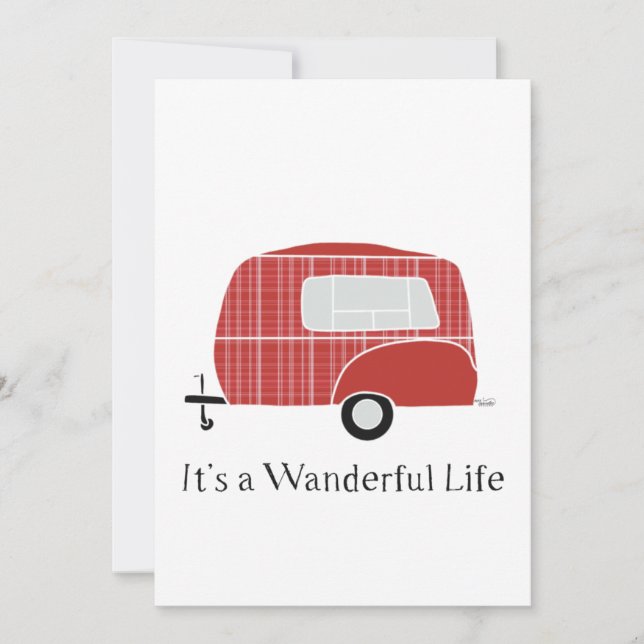 Camper-jul Tack Kort (Framsida)