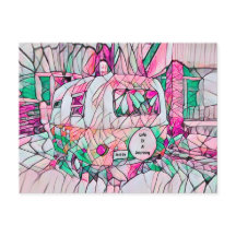 Camper Life är en journey Go Rosa Grönt Hippie